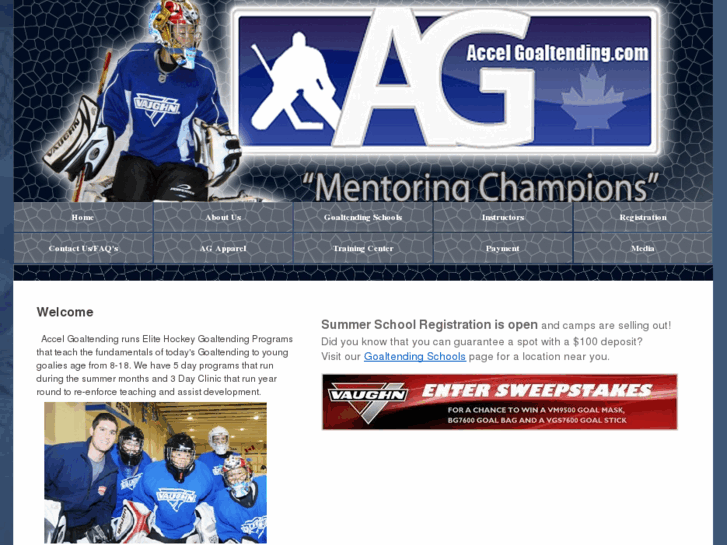 www.accelgoaltending.com