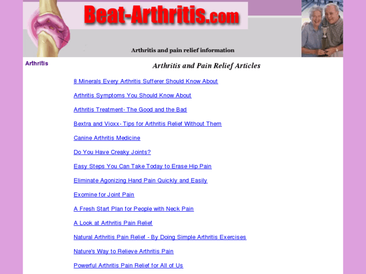 www.beat-arthritis.com