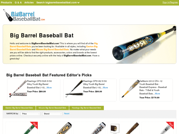 www.bigbarrelbaseballbat.com