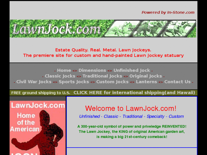 www.blacklawnjockey.com