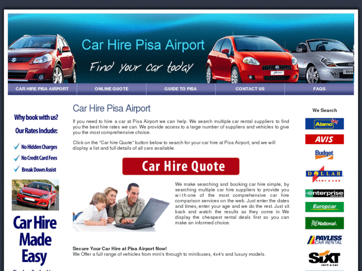 www.carhirepisaairport.co