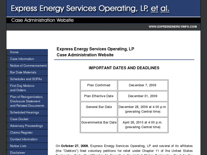 www.expressenergyinfo.com