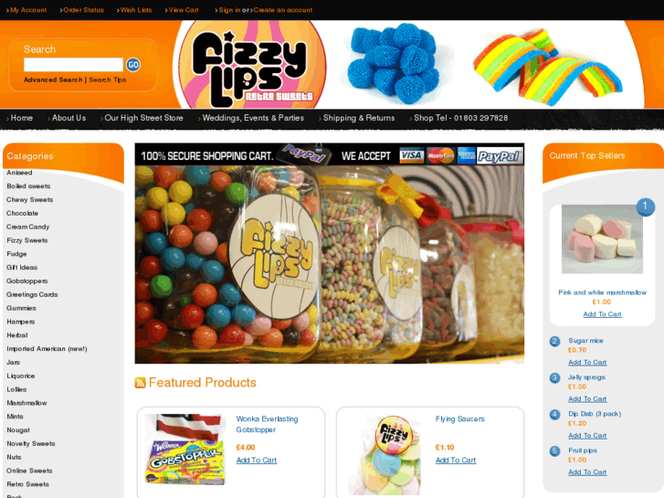 www.fizzylipsretrosweets.co.uk