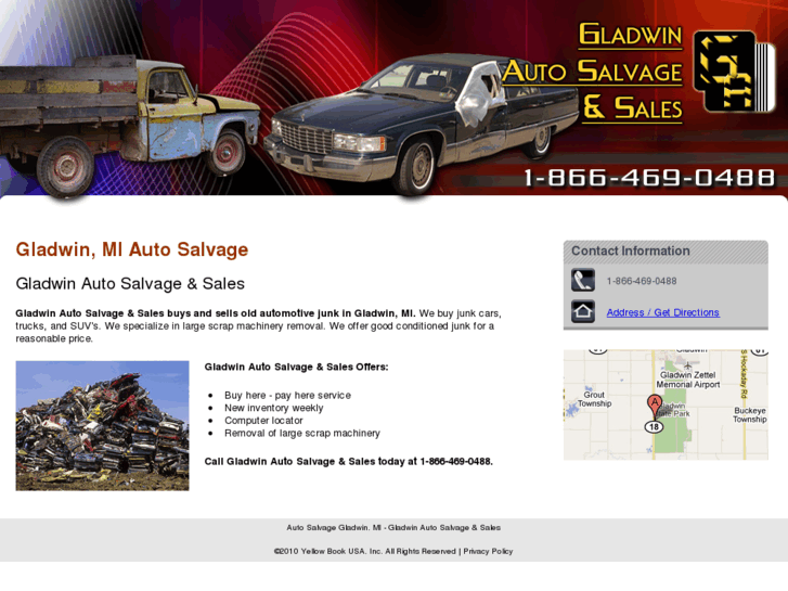www.gladwinautosalvagesales.com