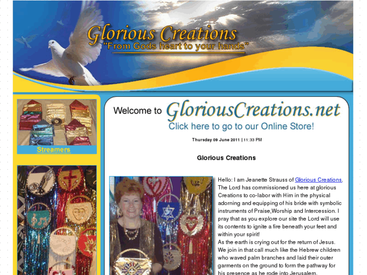 www.gloriouscreations.net