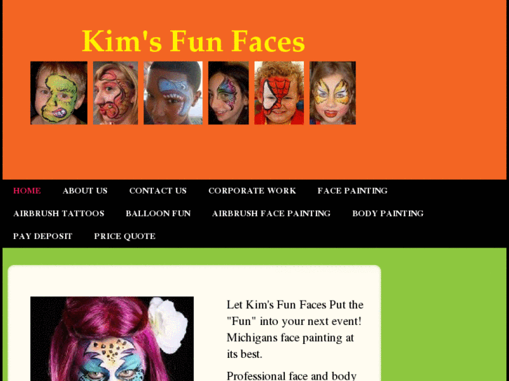 www.kimsfunfaces.com