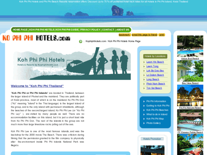 www.kophiphihotels.com