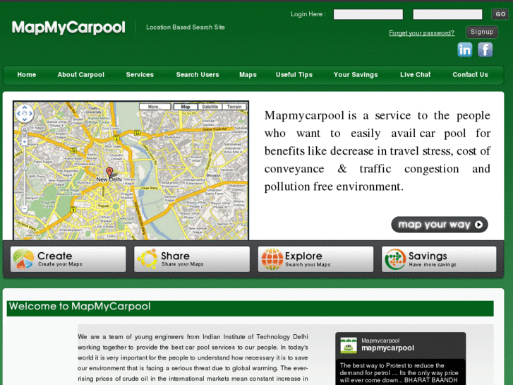 www.mapmycarpool.com