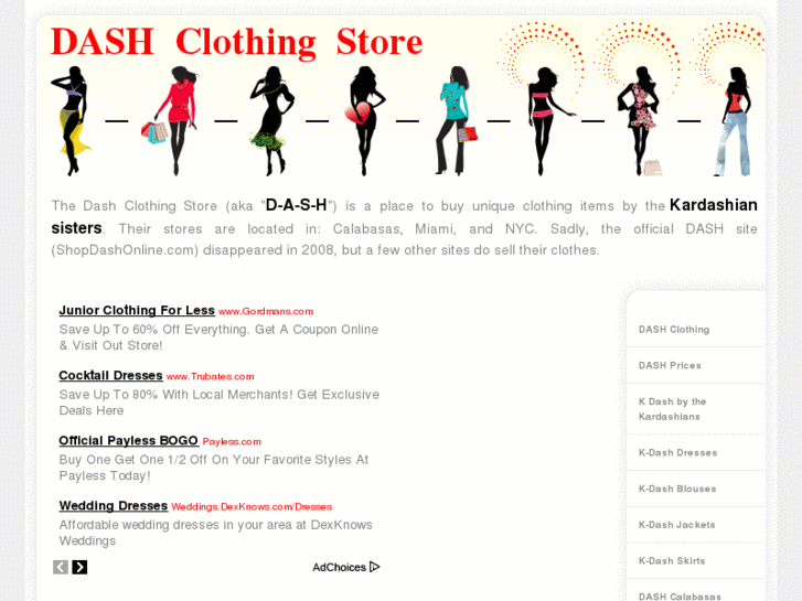 www.thedashclothingstore.com