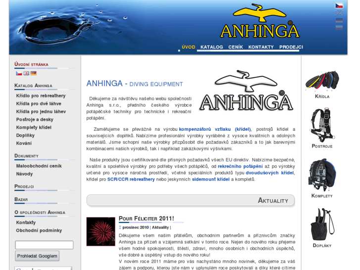 www.anhinga.cz