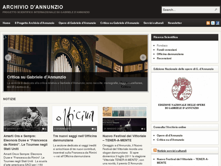 www.archiviodannunzio.it