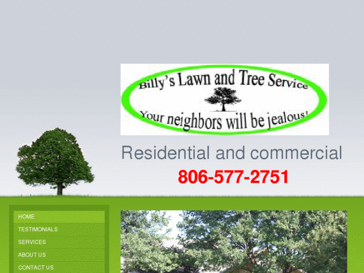 www.billyslawnandtreeservice.com