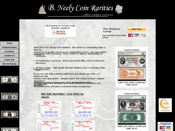 www.bneelycoinrarities.com