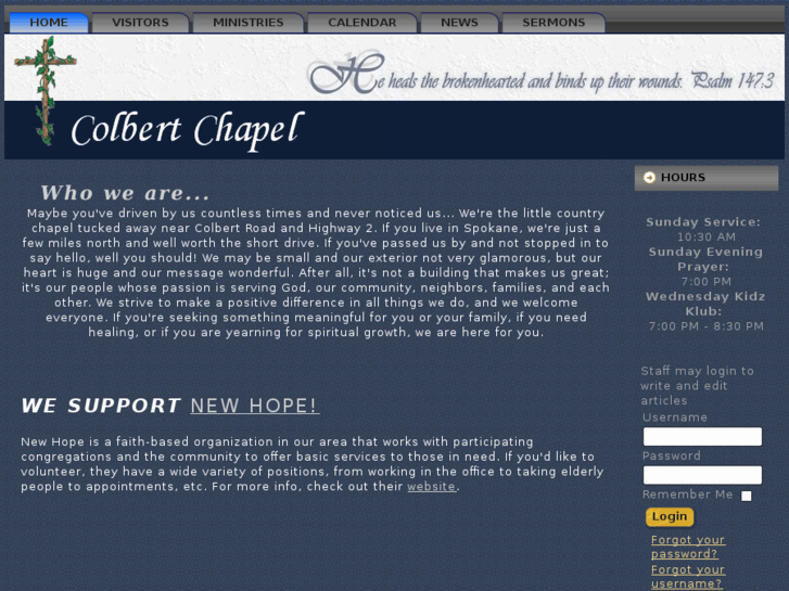www.colbertchapel.org