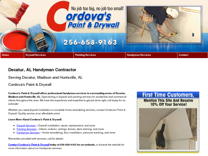 www.cordovaspaintanddrywall.com