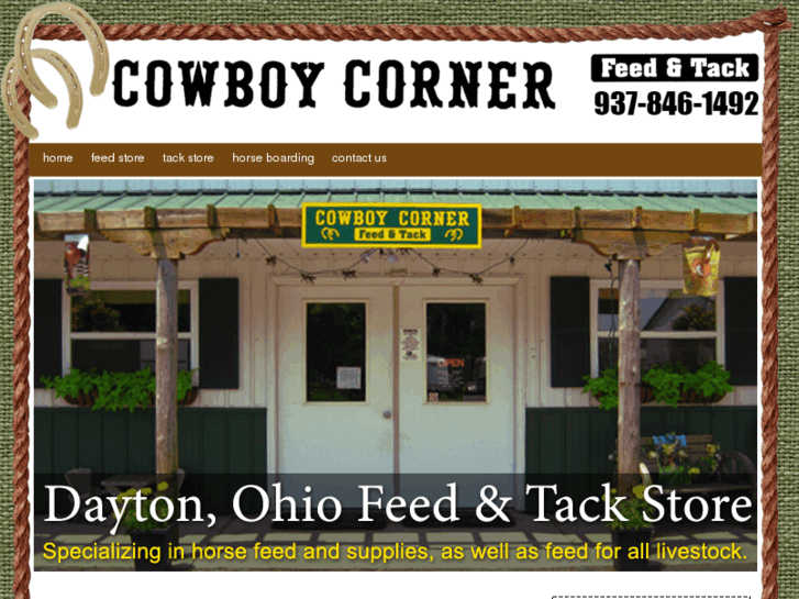 www.cowboycornerfeedandtack.com