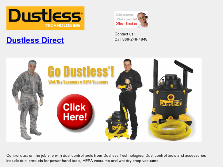 www.dustlessdirect.com