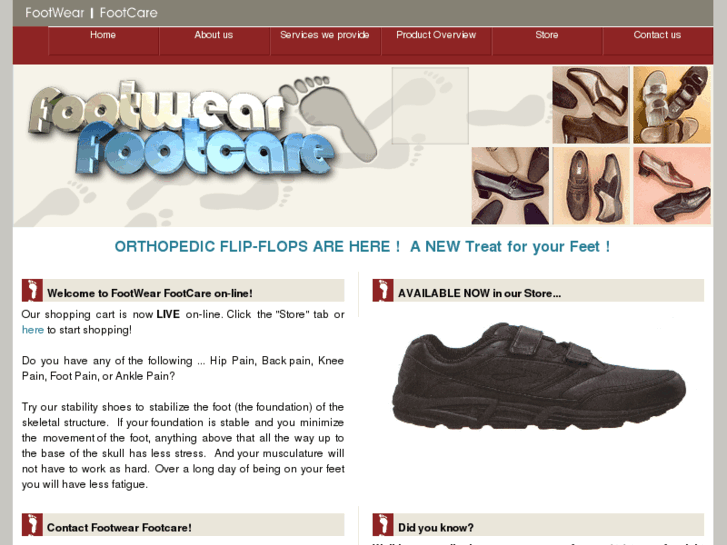 www.footwearfootcare.com