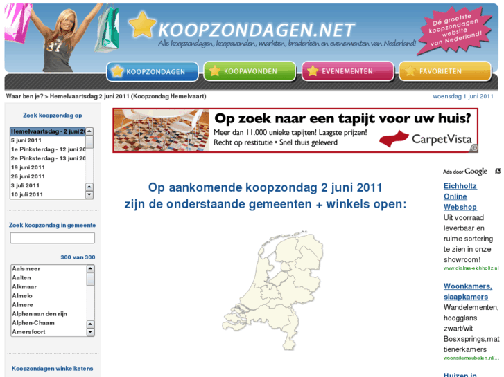 www.koopzondagen.net