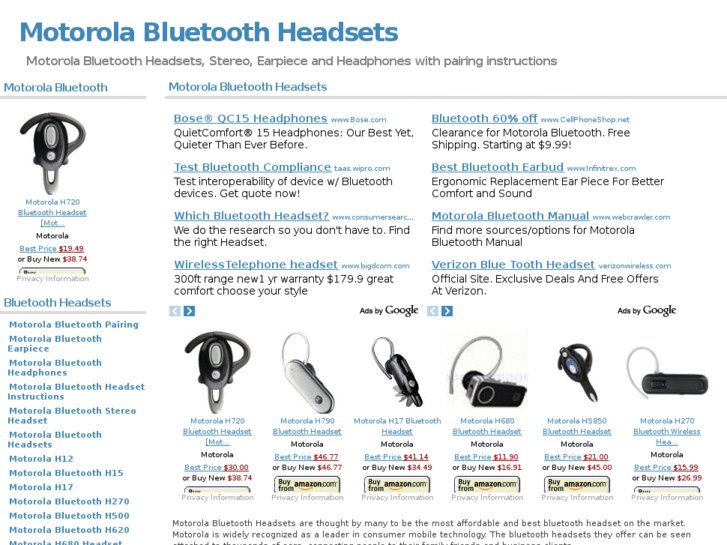 www.motorolabluetoothheadsets.com