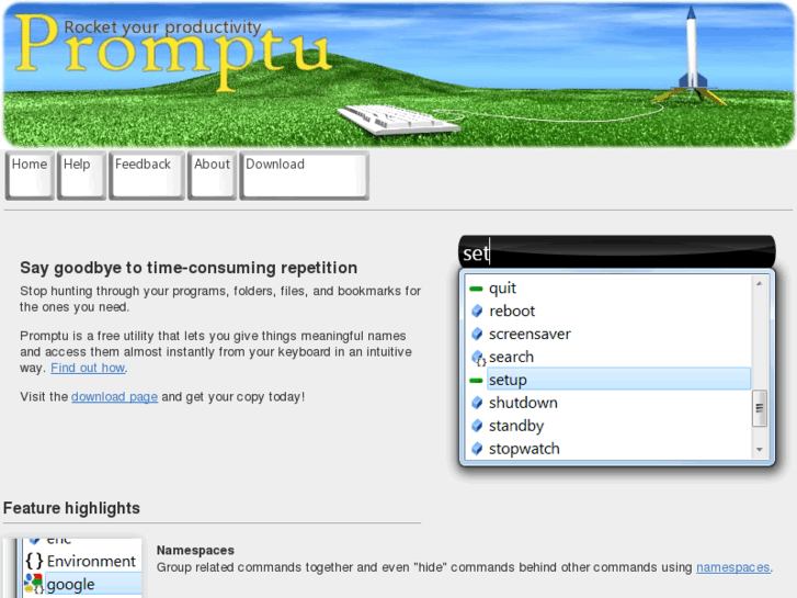 www.promptulauncher.com