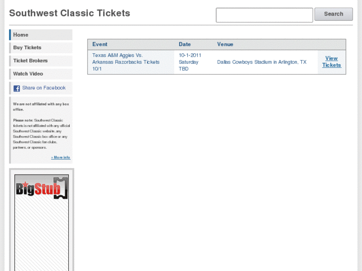 www.southwestclassictickets.com