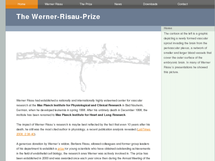 www.werner-risau-prize.org