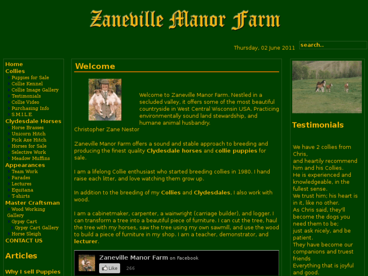 www.zanevillemanorfarm.com