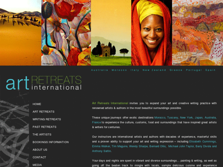 www.artretreatsinternational.com