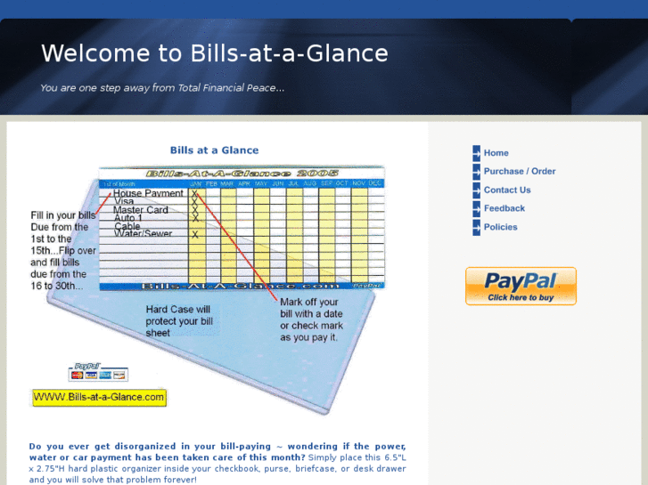 www.bills-at-a-glance.com