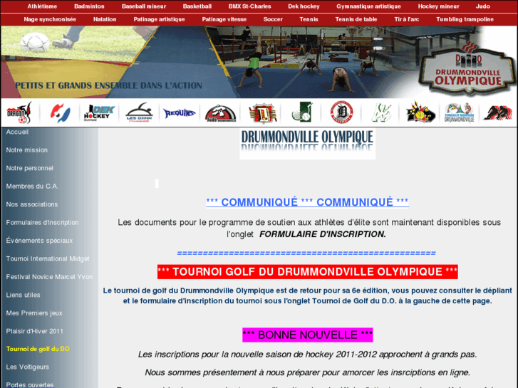 www.drummondvilleolympique.com