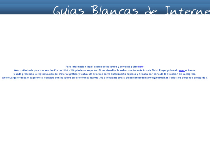 www.guiasblancasdeinternet.es