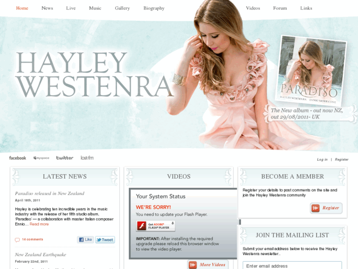 www.hayleywestenra.com