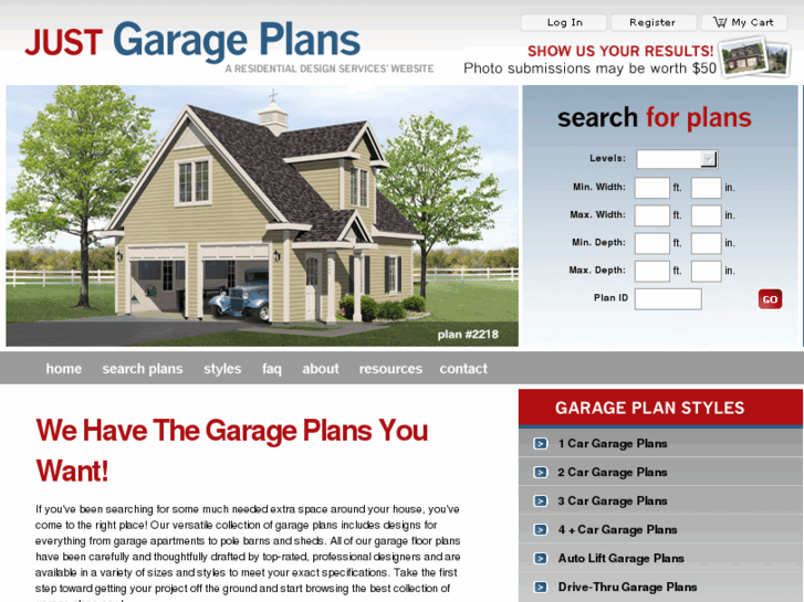 www.justgarageplans.com