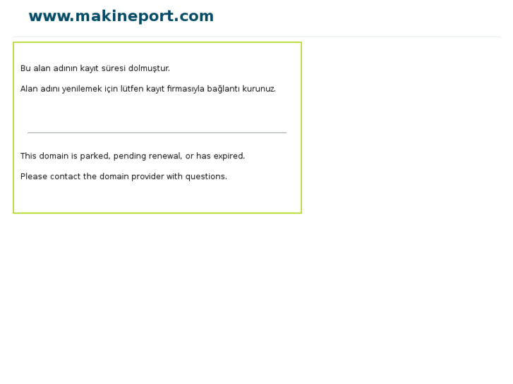 www.makineport.com