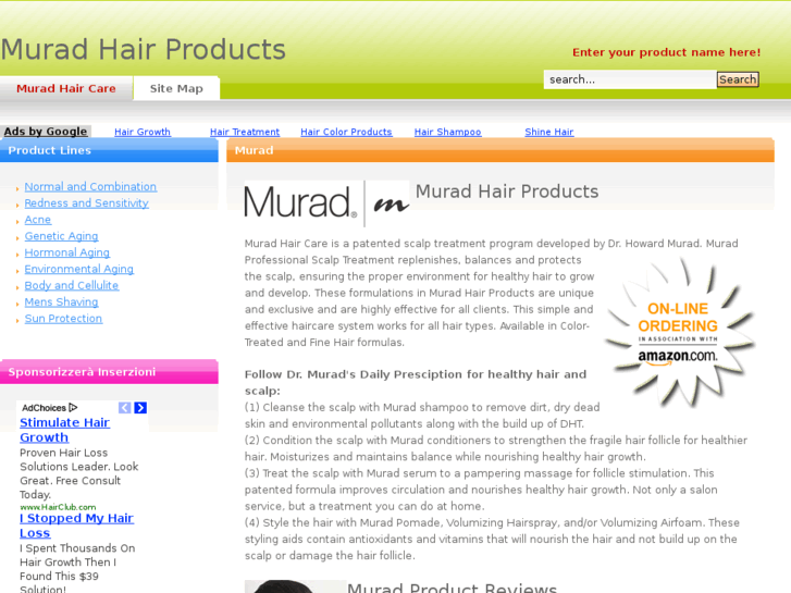 www.muradhairproducts.com