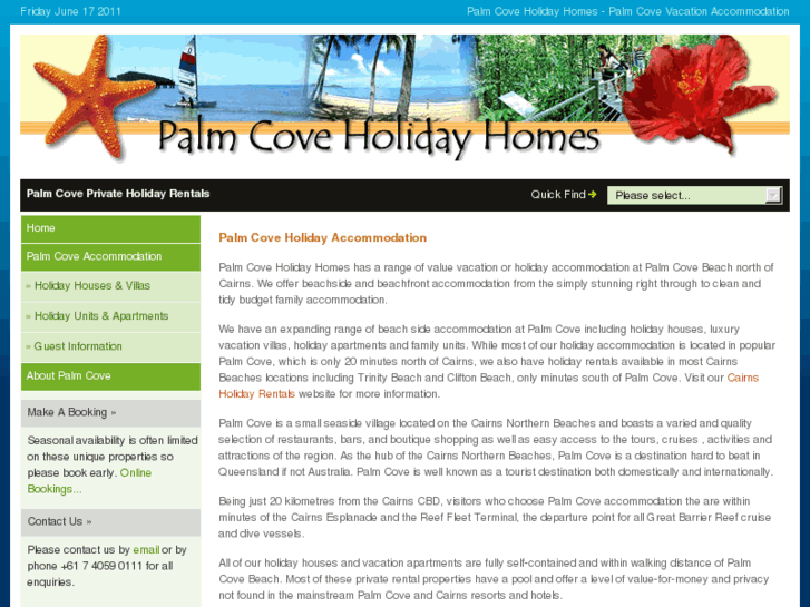 www.palmcoveholidayhomes.com