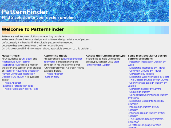 www.patternfinder.net