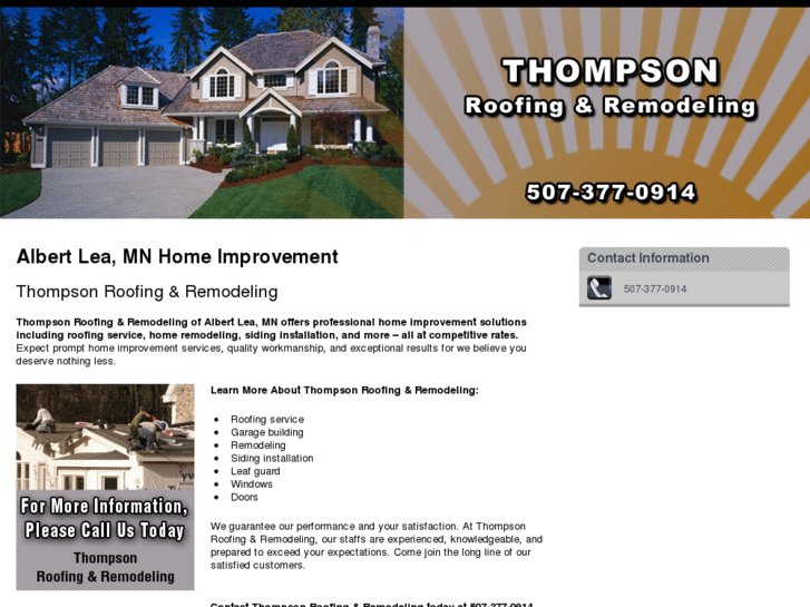 www.thompsonroofingremodeling.com