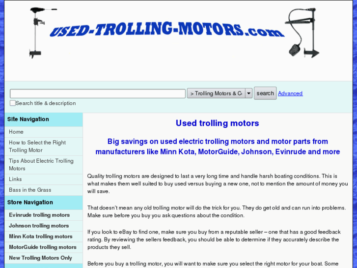 www.used-trolling-motors.com