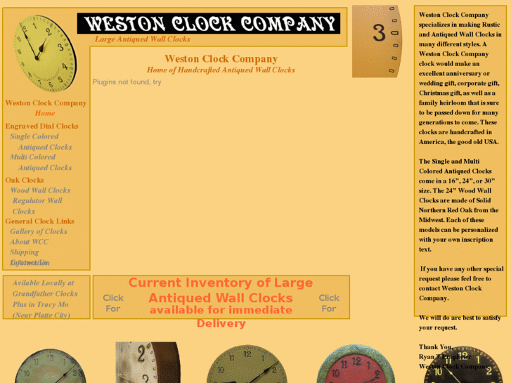 www.westonclock.com