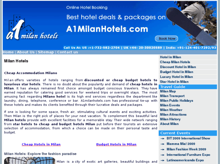 www.a1milanhotels.com