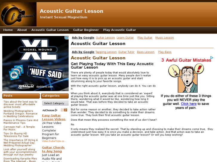 www.acousticguitarlesson4u.com