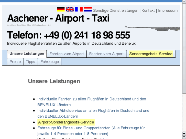 www.airport-taxi-aachen.com