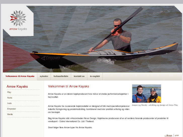 www.arrowkayaks.com