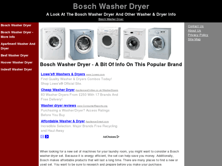 www.boschwasherdryer.com