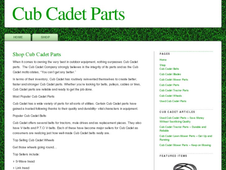 www.cub-cadet-parts.net