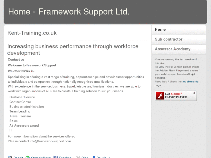 www.frameworksupport.com