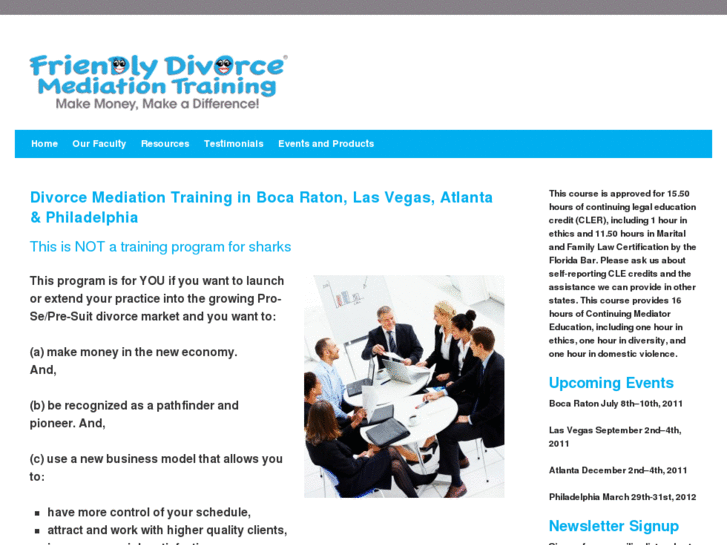 www.friendlydivorcetraining.com