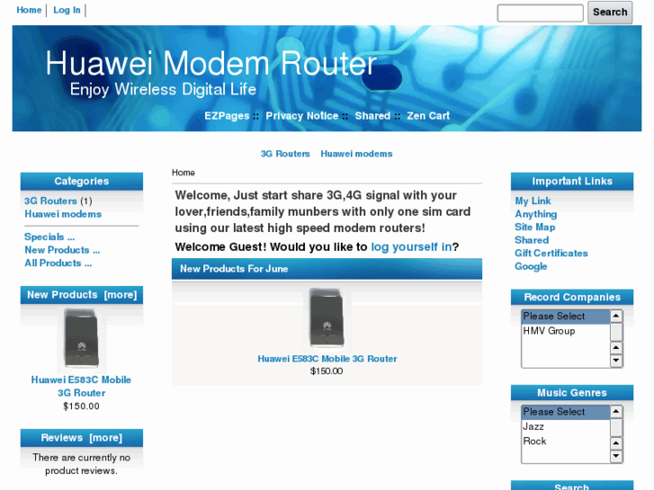 www.huaweimodems.com